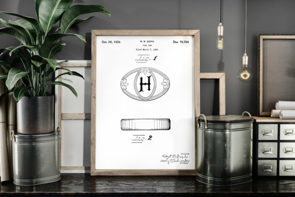 Download Soap Bar 1929 Vintage Patent Art Poster - 1929 Collection