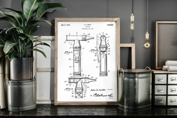 Download Otoscope 1928 Vintage Patent Art Poster - 1928 Collection