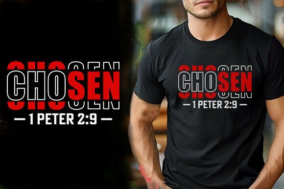 Download CHOSEN VECTOR NEW TSHIRT DESIGN - Vector Collection