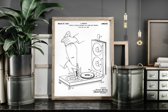 Download Doghnut Maker 1928 Vintage Patent Poster - 1928 Collection